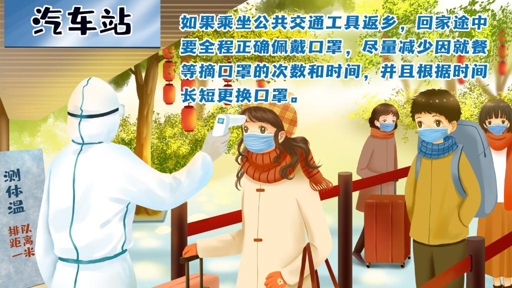 春運(yùn)進(jìn)行時(shí)，人在旅途如何做好防護(hù)？