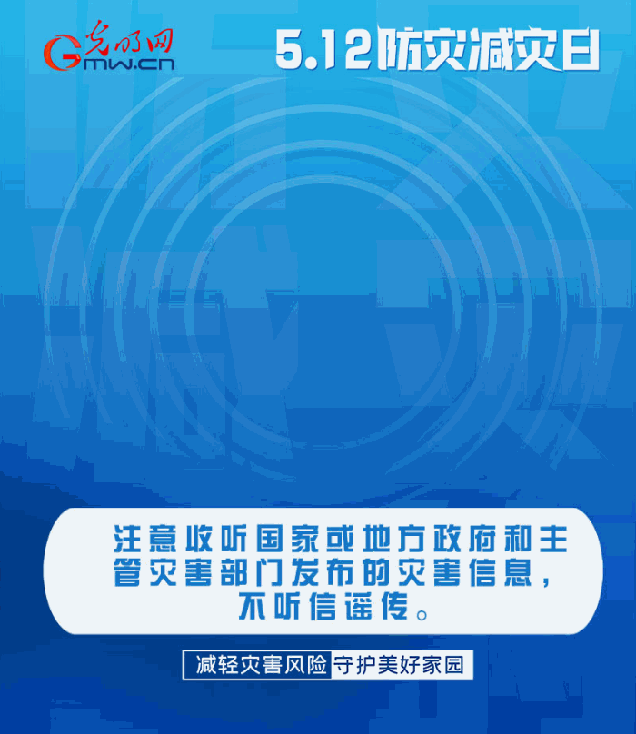 【動(dòng)態(tài)海報(bào)】減輕災(zāi)害風(fēng)險(xiǎn)，從這10個(gè)字開始