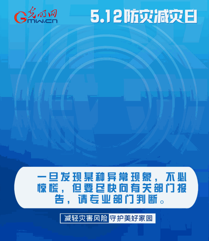 【動(dòng)態(tài)海報(bào)】減輕災(zāi)害風(fēng)險(xiǎn)，從這10個(gè)字開始