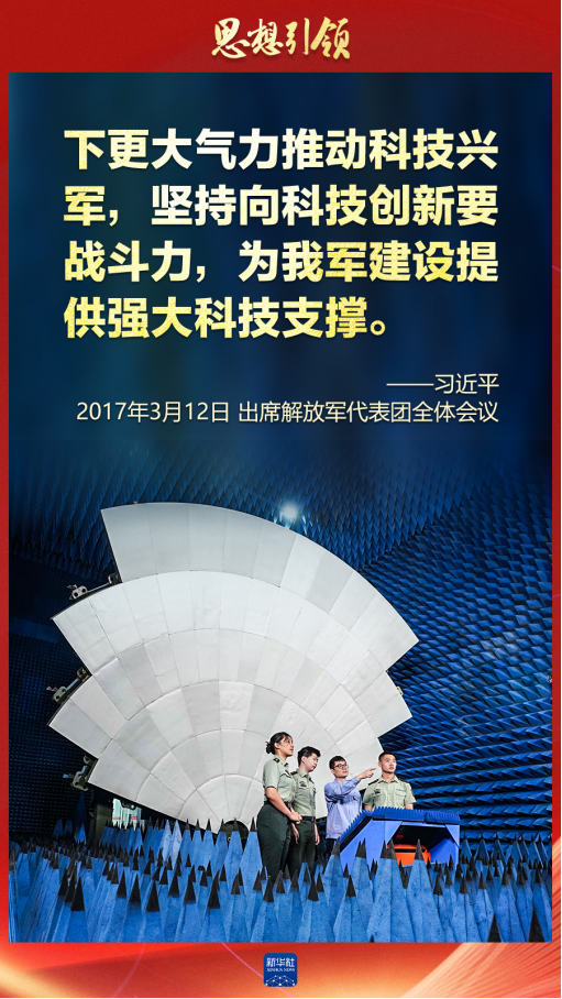 思想引領(lǐng)｜兩會上，習主席這樣談強軍之路