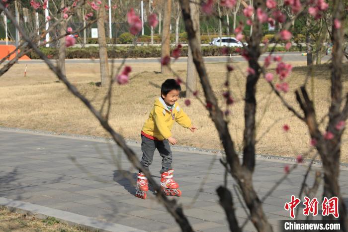 小朋友公園里玩耍?！∴囆?qiáng) 攝