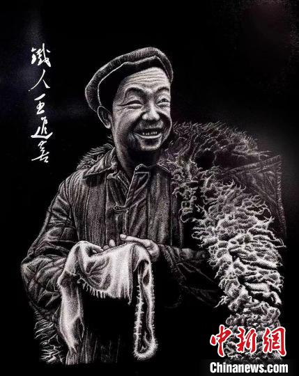 “90后”在酒泉：鍥而不舍，鐵筆生花，他只拿作品說話