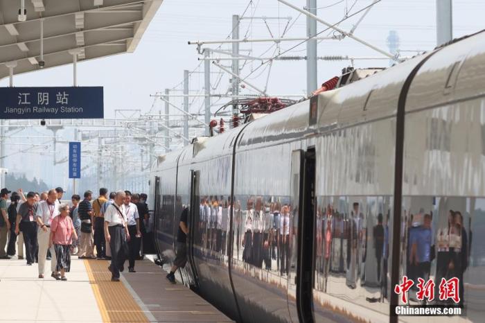資料圖：高鐵列車。<a target='_blank' href='/'><p  align=