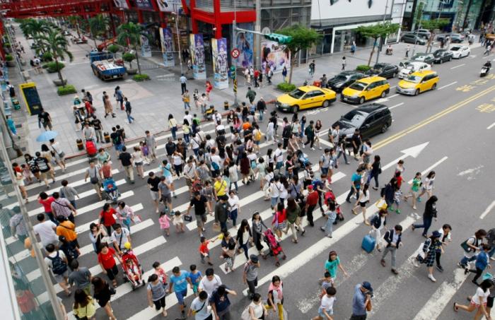 圖為信義商圈。圖片來源：臺灣“中時新聞網(wǎng)”。