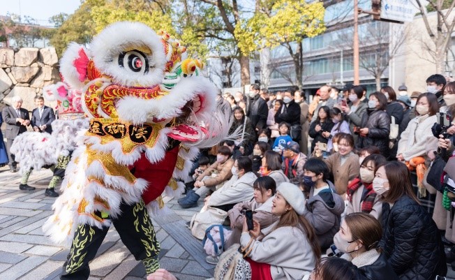 活動現(xiàn)場。中國駐大阪旅游辦事處供圖