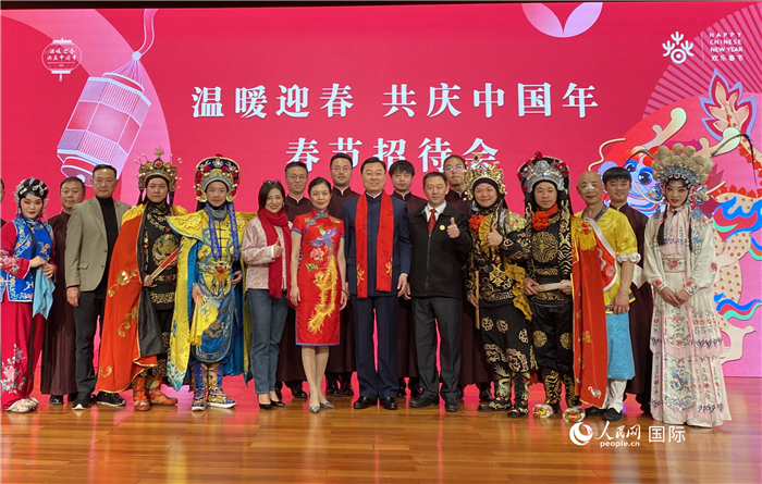 當(dāng)?shù)貢r間2月5日晚，中國駐美國大使館舉辦僑學(xué)界專場春節(jié)招待會。 人民網(wǎng)記者 李志偉攝
