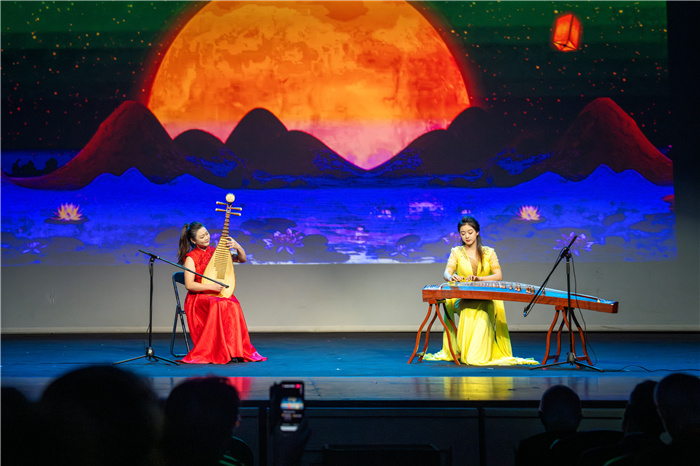  現(xiàn)場表演。中國駐希臘大使館供圖