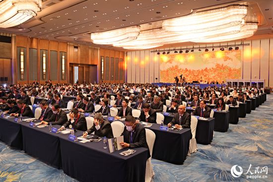 與會嘉賓濟濟一堂。人民網(wǎng)記者 陳博攝