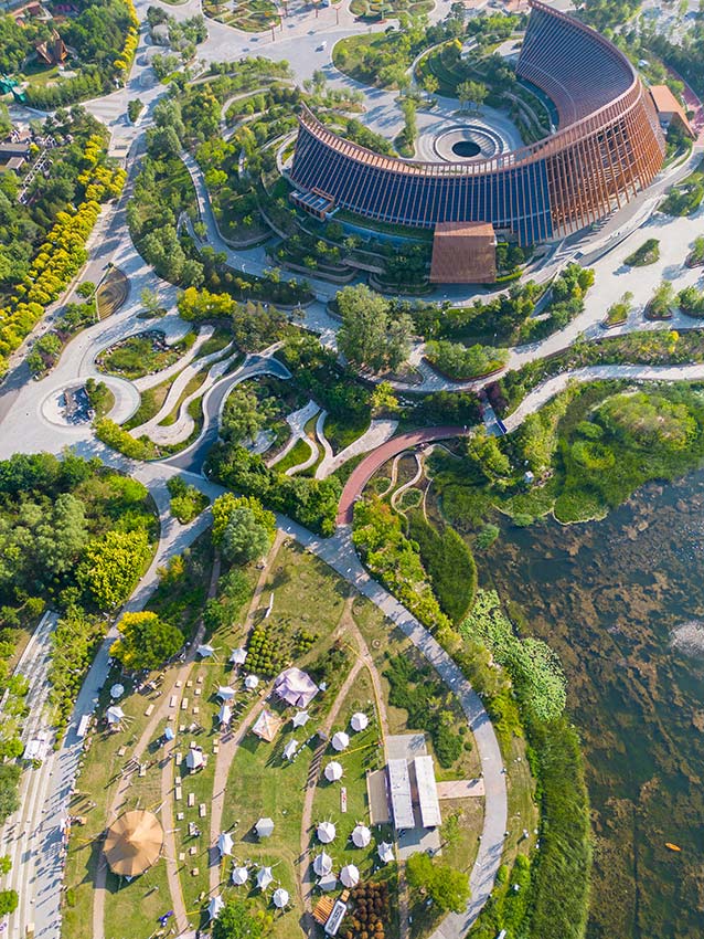 北京世園公園露營(yíng)文化節(jié)開(kāi)幕。張立峰攝
