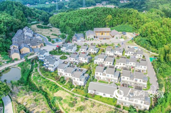 俯瞰大灣村。人民網(wǎng) 陳若天攝