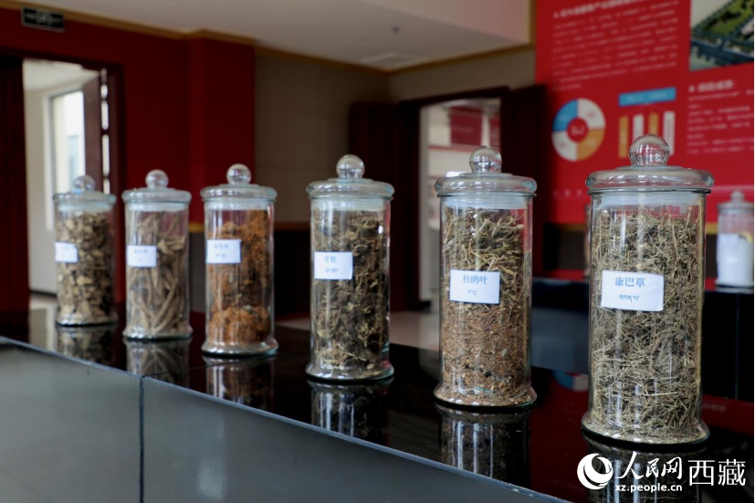 圖為藏香工廠內(nèi)就業(yè)的村民。人民網(wǎng)記者 次仁羅布攝