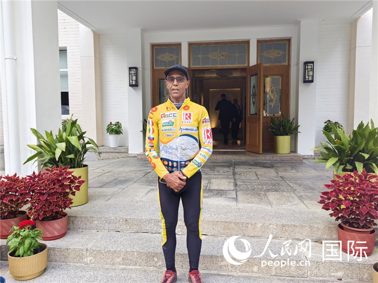 9月6日，卡里姆·穆斯塔在摩洛哥駐華大使官邸。人民網(wǎng)記者 王晶攝