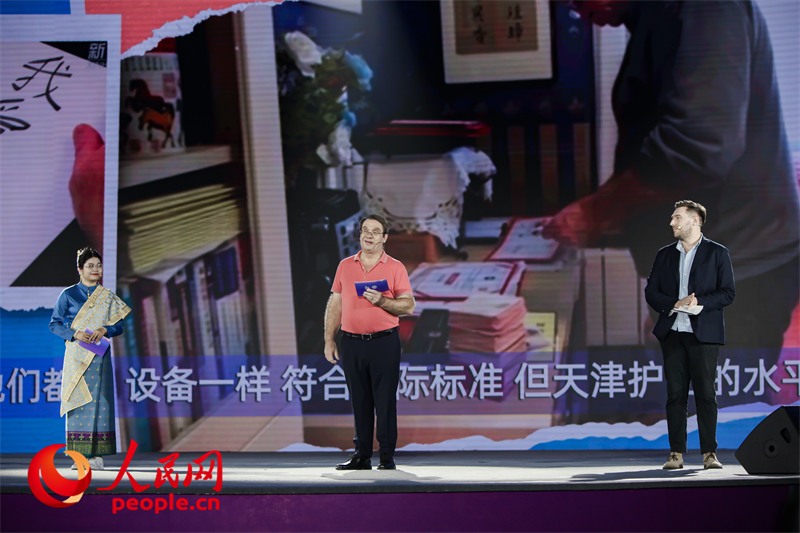 從左至右分別為馬星彤、皮安睿、柯明可。人民網(wǎng)記者 于凱攝