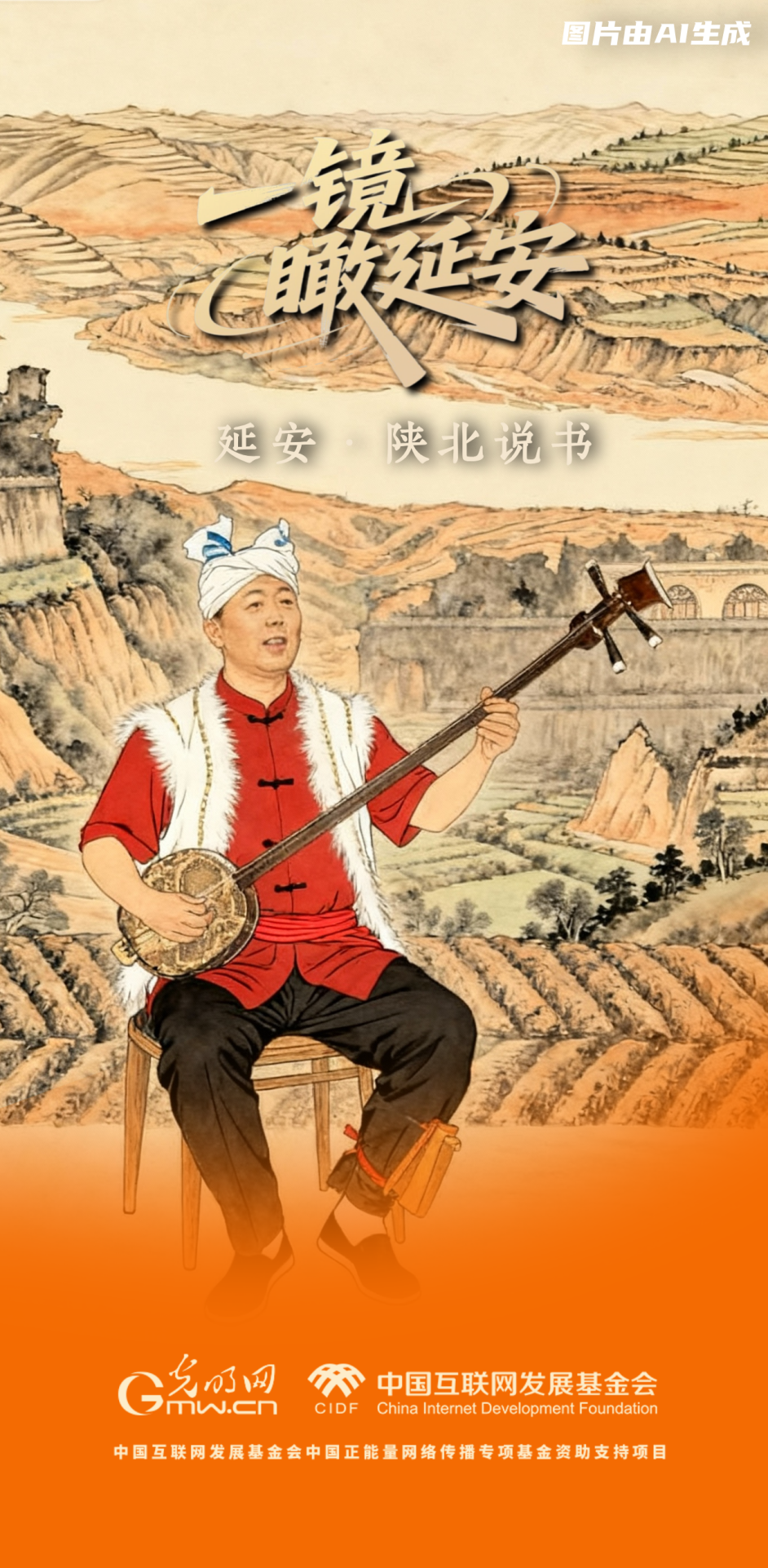 【一鏡瞰延安·AI海報】跟著這些非遺文化，感受老區(qū)風(fēng)土人情