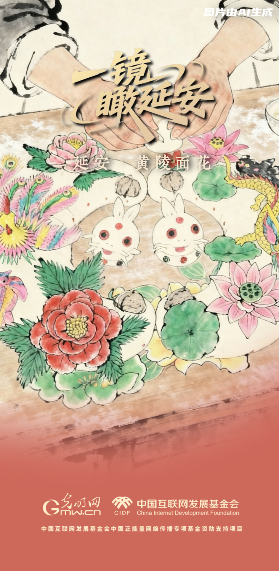 【一鏡瞰延安·AI海報】跟著這些非遺文化，感受老區(qū)風(fēng)土人情