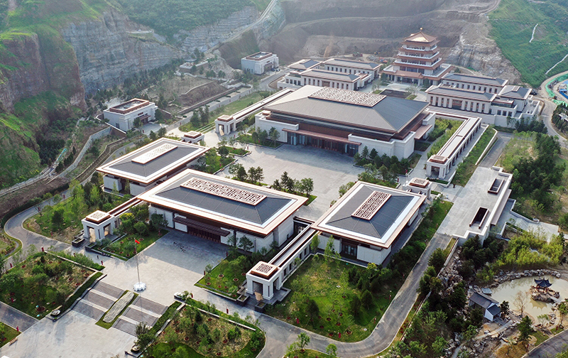 這是2022年7月30日拍攝的中國國家版本館中央總館。