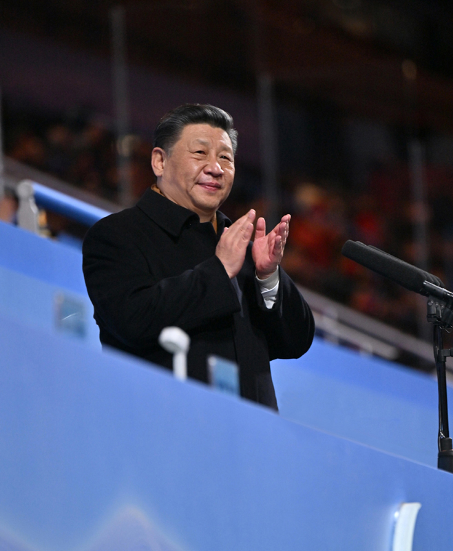 2022年3月4日晚，北京2022年冬殘奧會(huì)開幕式在國家體育場(chǎng)隆重舉行。習(xí)近平主席出席開幕式并宣布北京2022年冬殘奧會(huì)開幕。