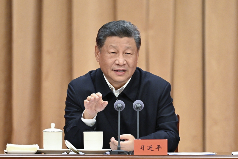 2024年10月29日，習(xí)近平在省部級主要領(lǐng)導(dǎo)干部學(xué)習(xí)貫徹黨的二十屆三中全會精神專題研討班開班式上發(fā)表重要講話。