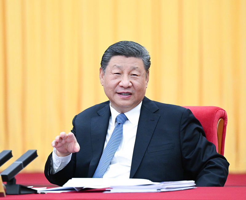 2025年3月6日，習(xí)近平總書記看望參加全國(guó)政協(xié)十四屆三次會(huì)議的民盟、民進(jìn)、教育界委員，并參加聯(lián)組會(huì)。