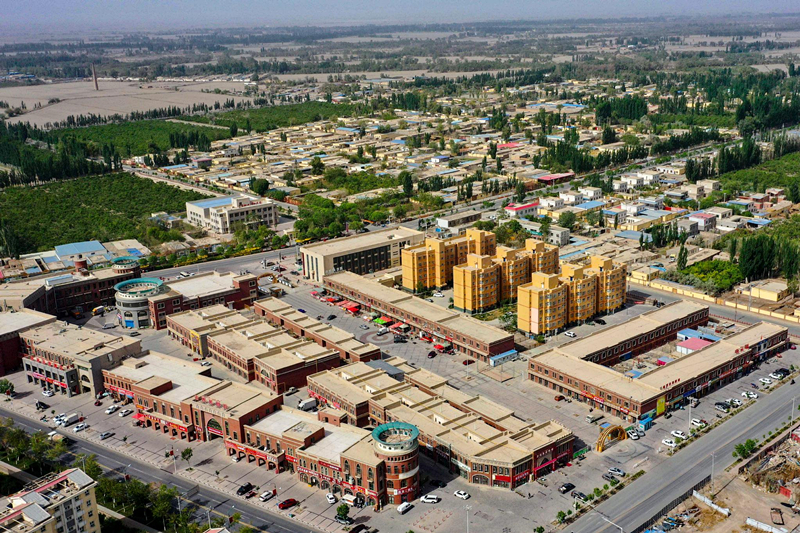 達(dá)西村新貌。