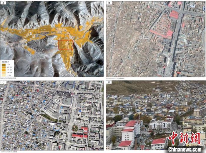 災后重建區(qū)群眾住房條件得到根本性改善監(jiān)測結果。中科院空天院 供圖