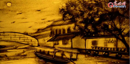 【沙畫(huà)】風(fēng)好正揚(yáng)帆，起航新時(shí)代