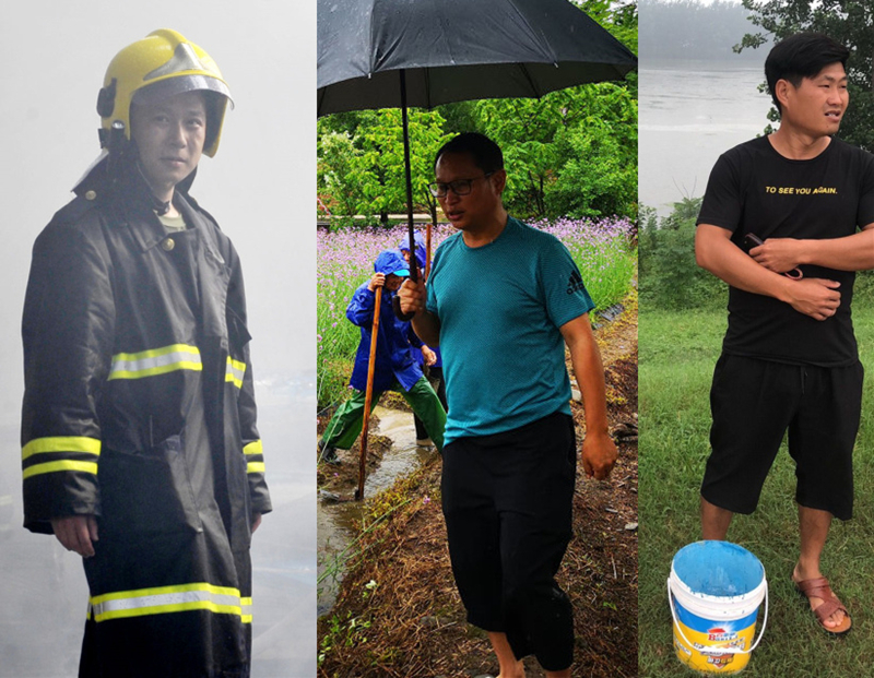 左起：陳陸、甘磊、帖克艷。